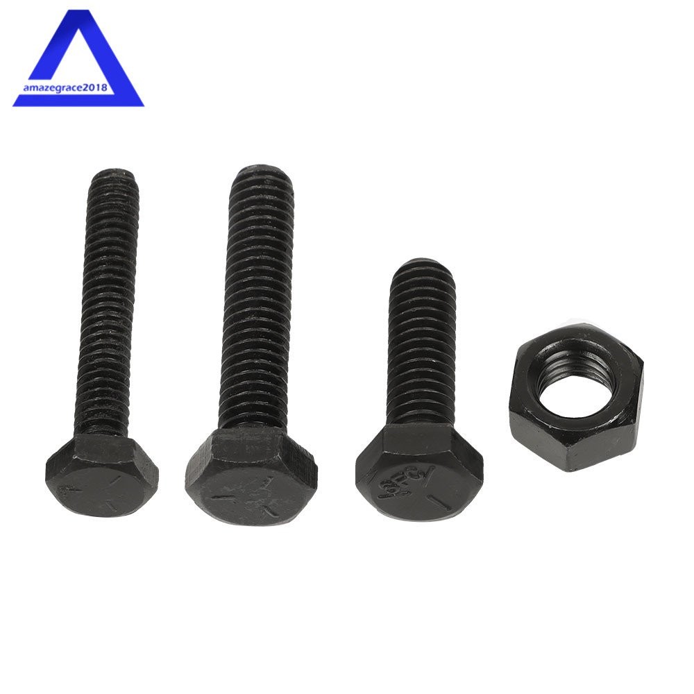 272 Pack 3/8″ 1/4″ 5/16″ Bolts Nuts and Washer Assortment Kits Carbon Steel