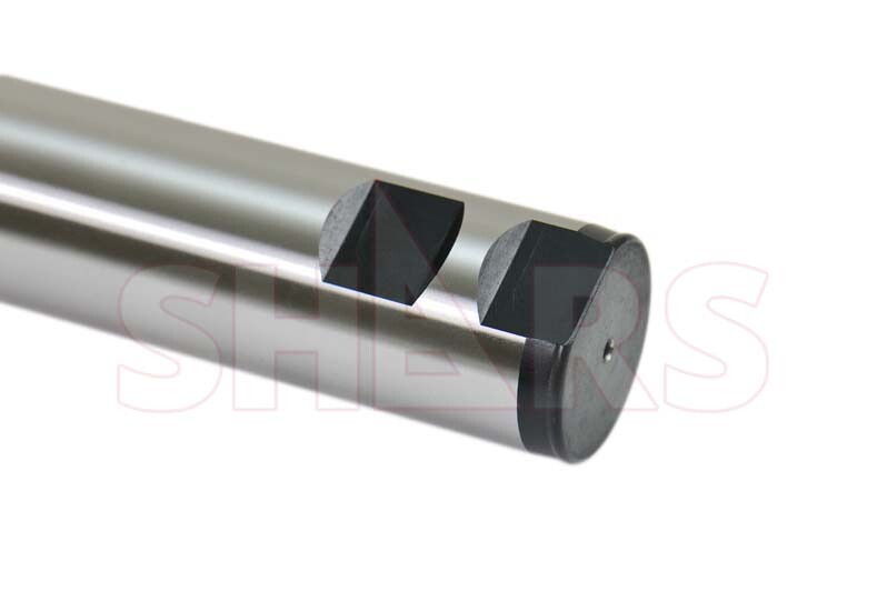1-1/2 x 1-1/4″ 90° 4FL Indexable End Mill + 4 PCS APKT 1604 Inserts XS[