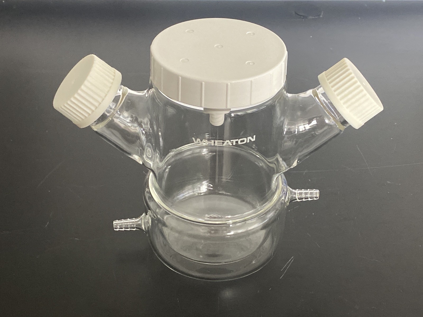 New WHEATON 500mL Celstir Glass Jacketed Spinner Flask Complete GL45 356952