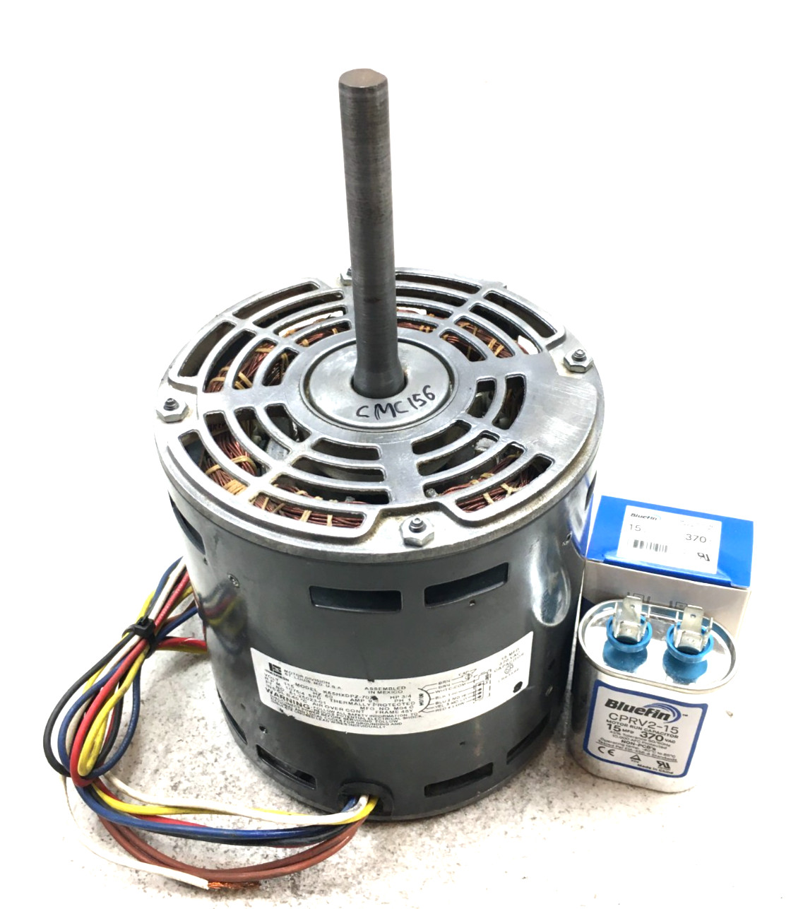 EMERSON K55HXDPZ-7023 Blower Motor 3/4HP 115V 1075RPM/4SPD 51-25023-01 #CMC156