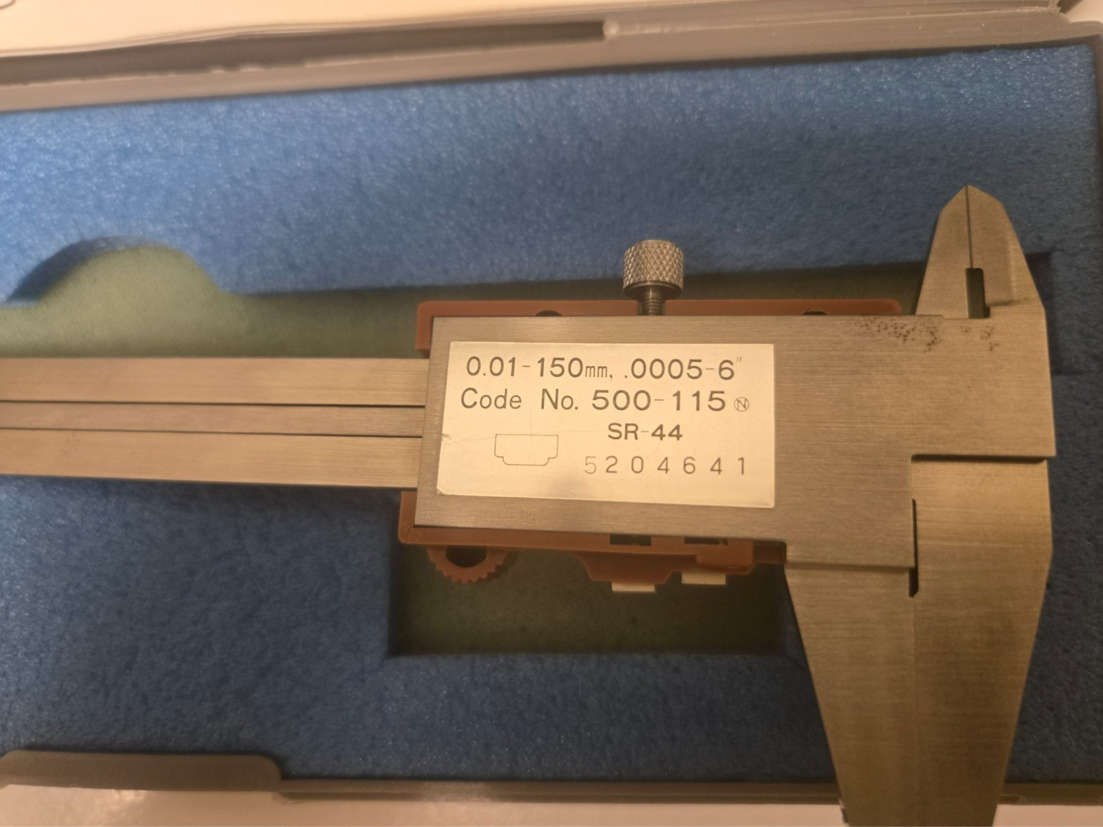 Mitutoyo Digimatic Caliper 500-115 6”