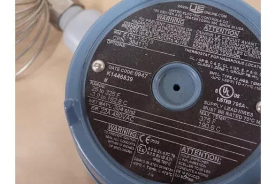 United Electric Pressure Switch, P/N: E121-13273