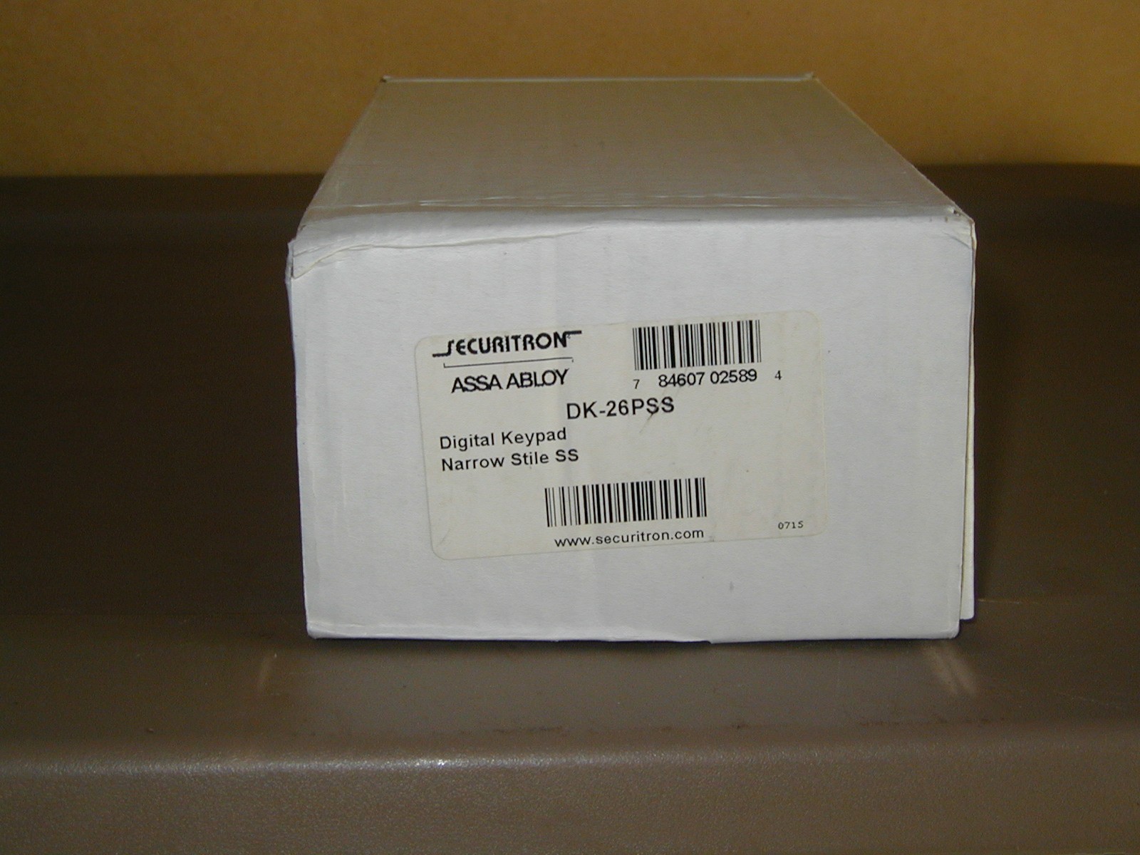 Securitron Dk-26Pss Digital Keypad Pad