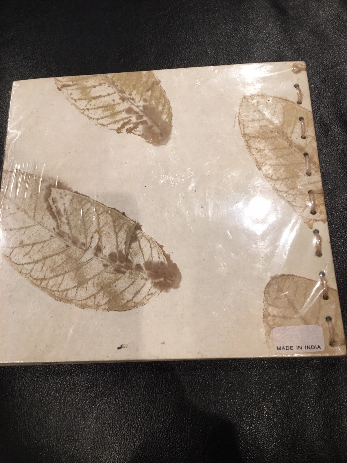 Journal From Hand Made Paper. Measurement: 7.5” X 7”. Made In India