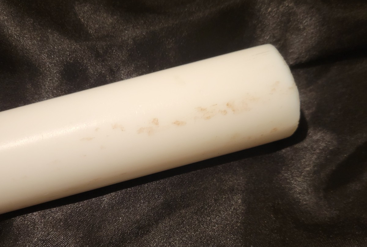 Teflon 1 5/8 Dia Round Stock 9 1/2″ long (1.625 X 9.500) INV#W-90