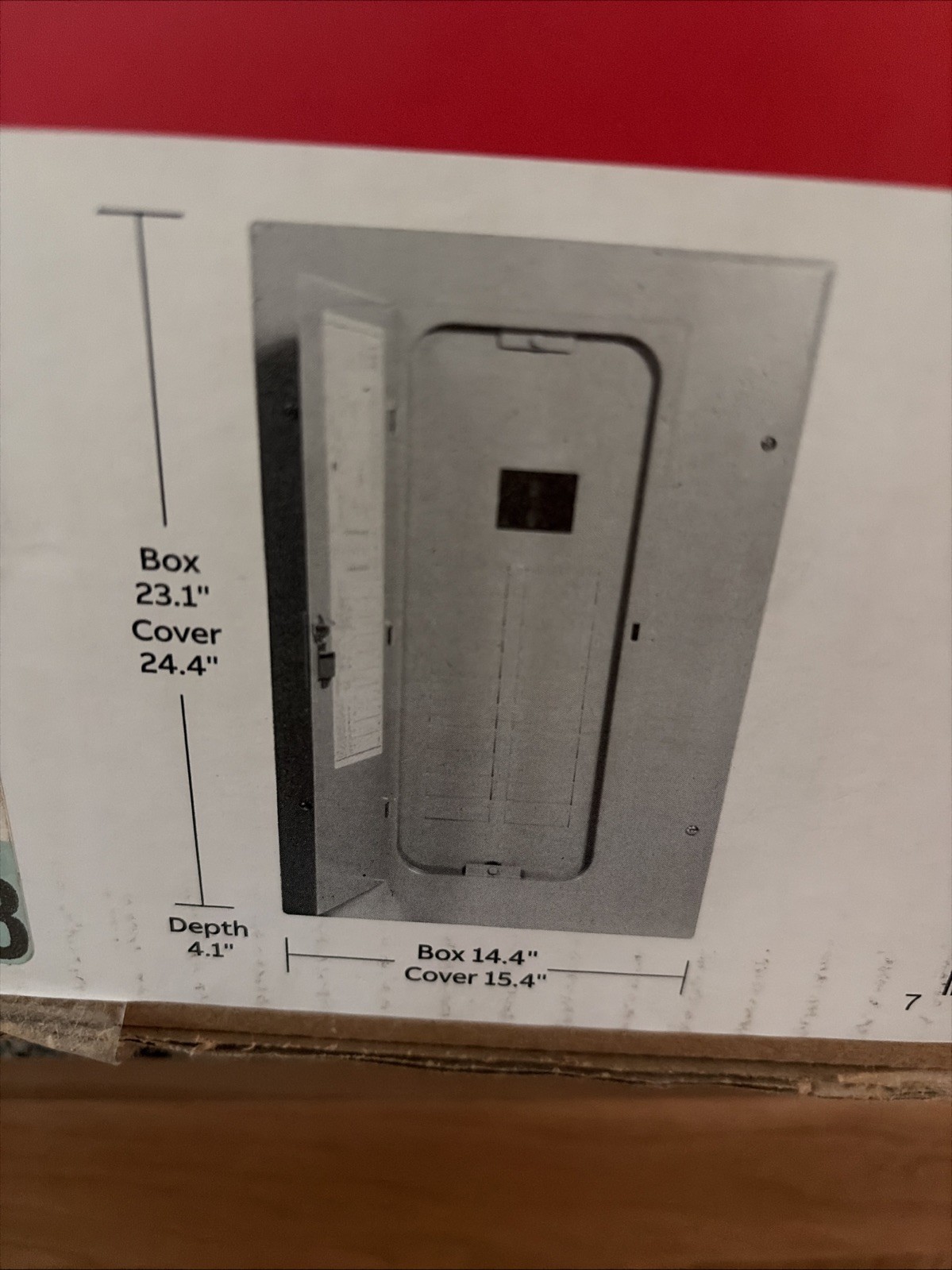 ABB 100A 20-Space 40-Circuit Main Breaker Panel PAM2010PA With 4 Free Breakers