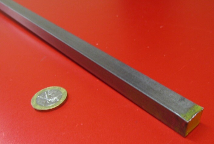 12L14 Square Carbon Steel Bars, 9/16″ Square x 4 Ft Length