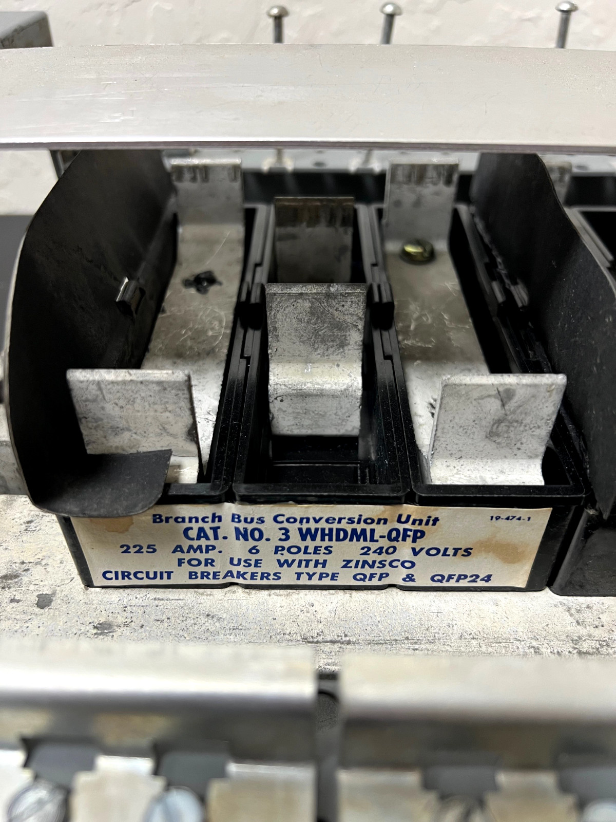 GTE SYLVANIA #HDK 30-4 W 600 AMP 3 PHASE METER MAIN SERVICE DISTRIBUTION PANEL