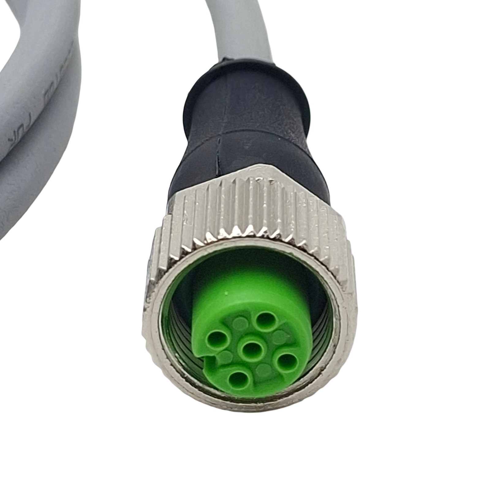 Balluff BCC0JZ1 Cordset, 4-Pin M12 Male x 4-Pin M12 Female, 12A 63VAC/DC, 1m