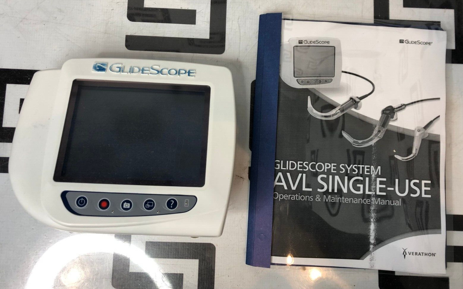 Verathon GlideScope AVL 0570-0338 Monitor Video Laryngoscope No Battery TESTED
