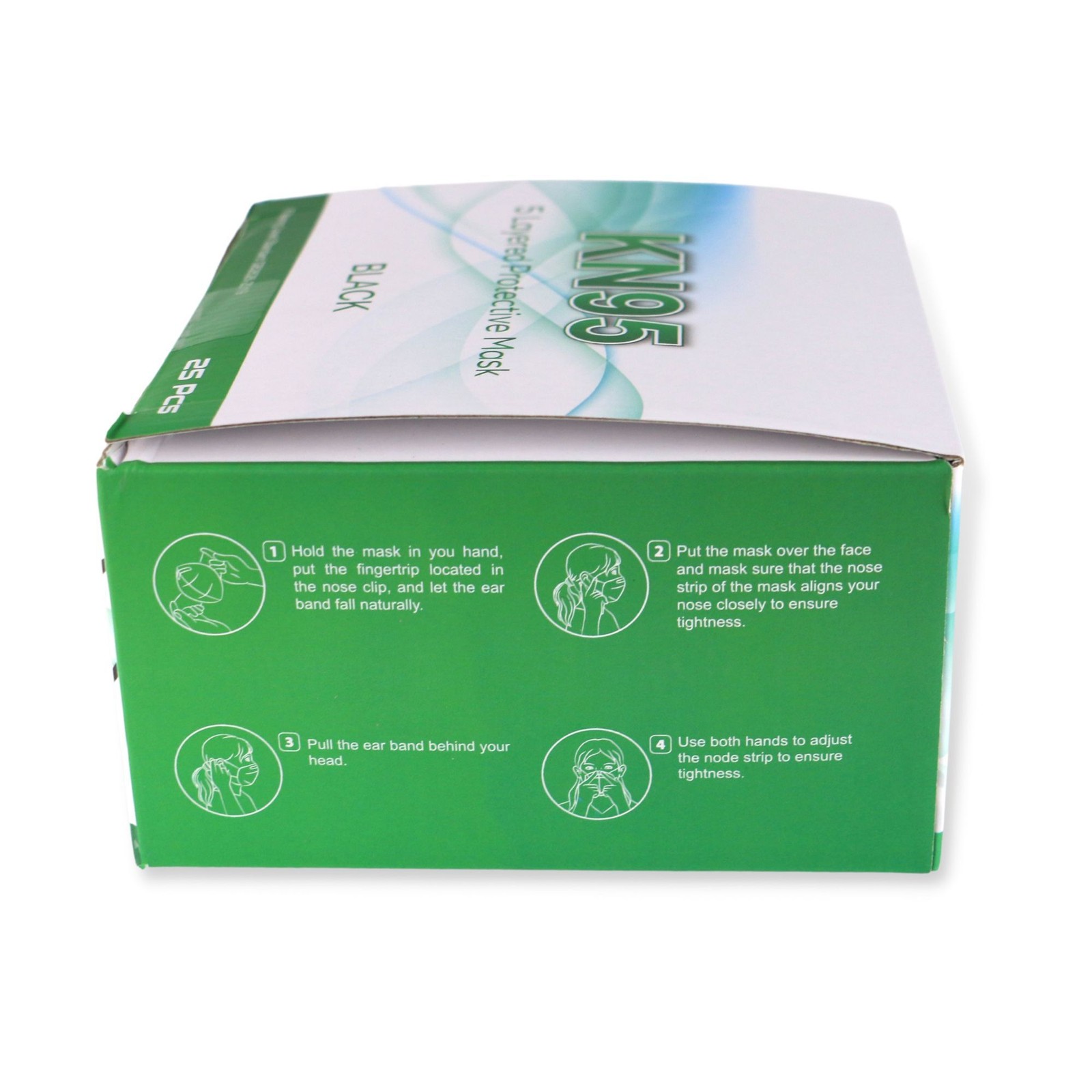 Sengtor KN95 Respirator Mask (GB2626-2019): particulate respirator / 25-pack (Bl