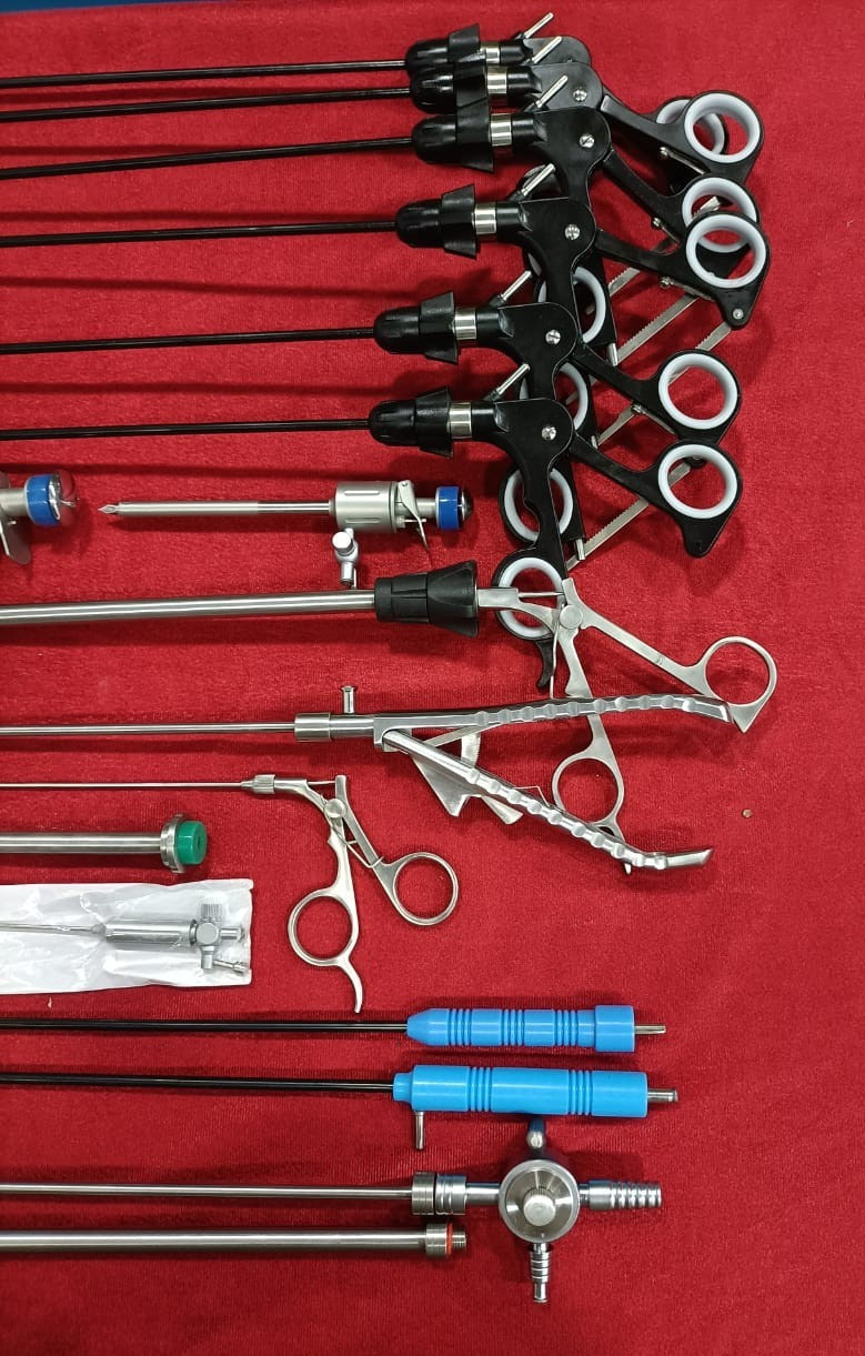 18nos – Laparoscopic Surgery Set SS High Quality Reusable Instruments