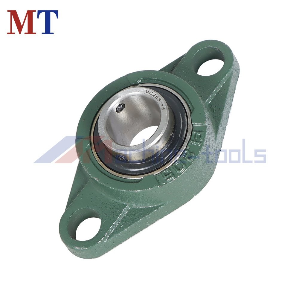 10 Pcs UCFL205-16 Pillow Block Flange Bearing 2 Bolt Solid Base 1″ Bore