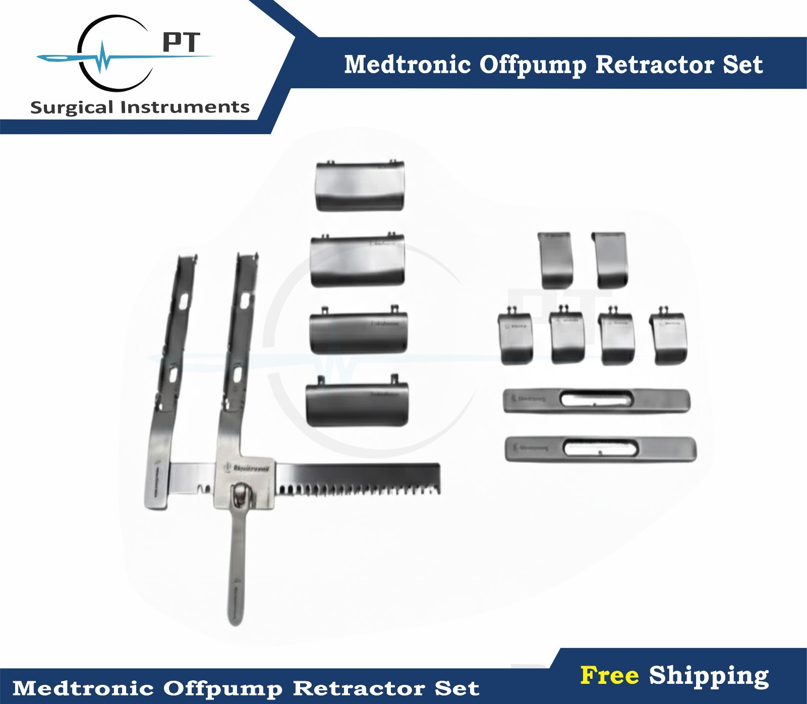 Medtronic Off PumpRetractor System Set Cardiac CABG Premium Sternotomy