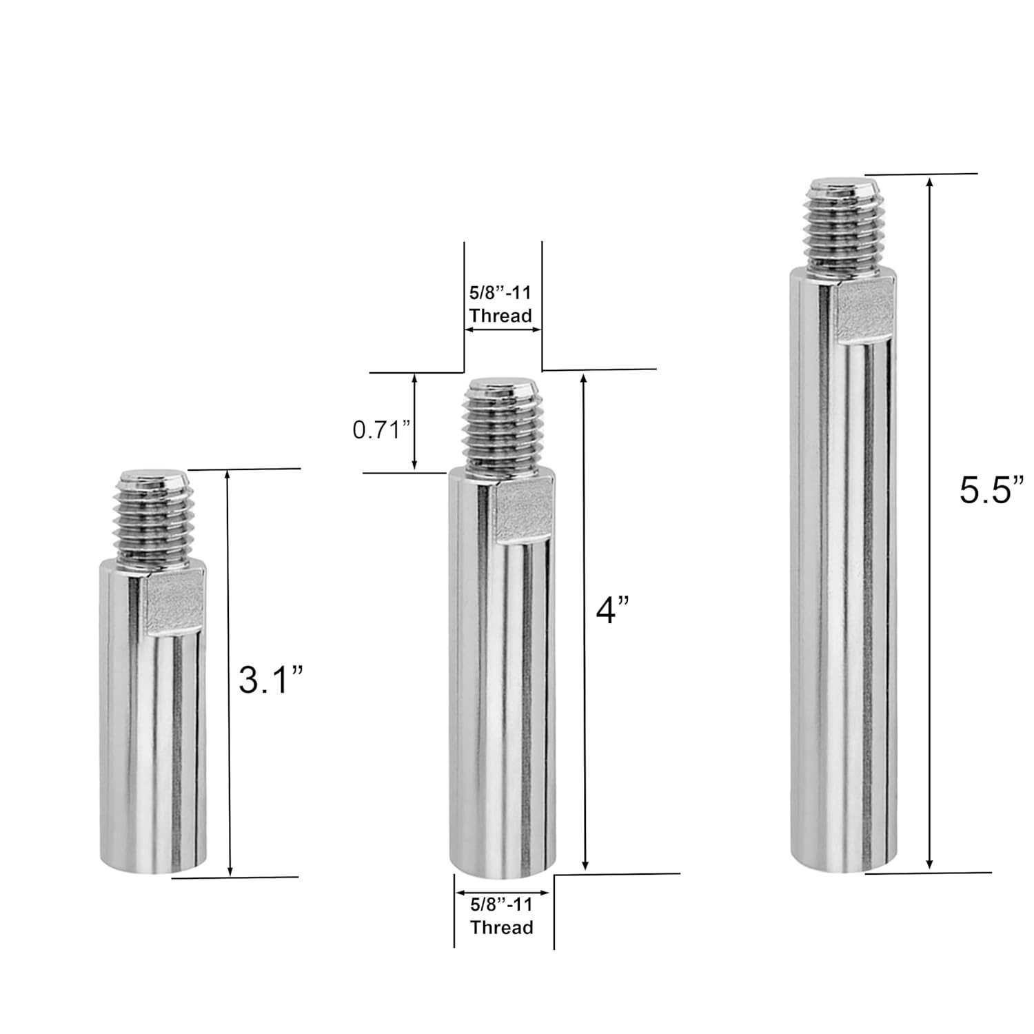 Wire Wheel Brush Set for Angle Grinder Coarse Rust Removal Surface Prep