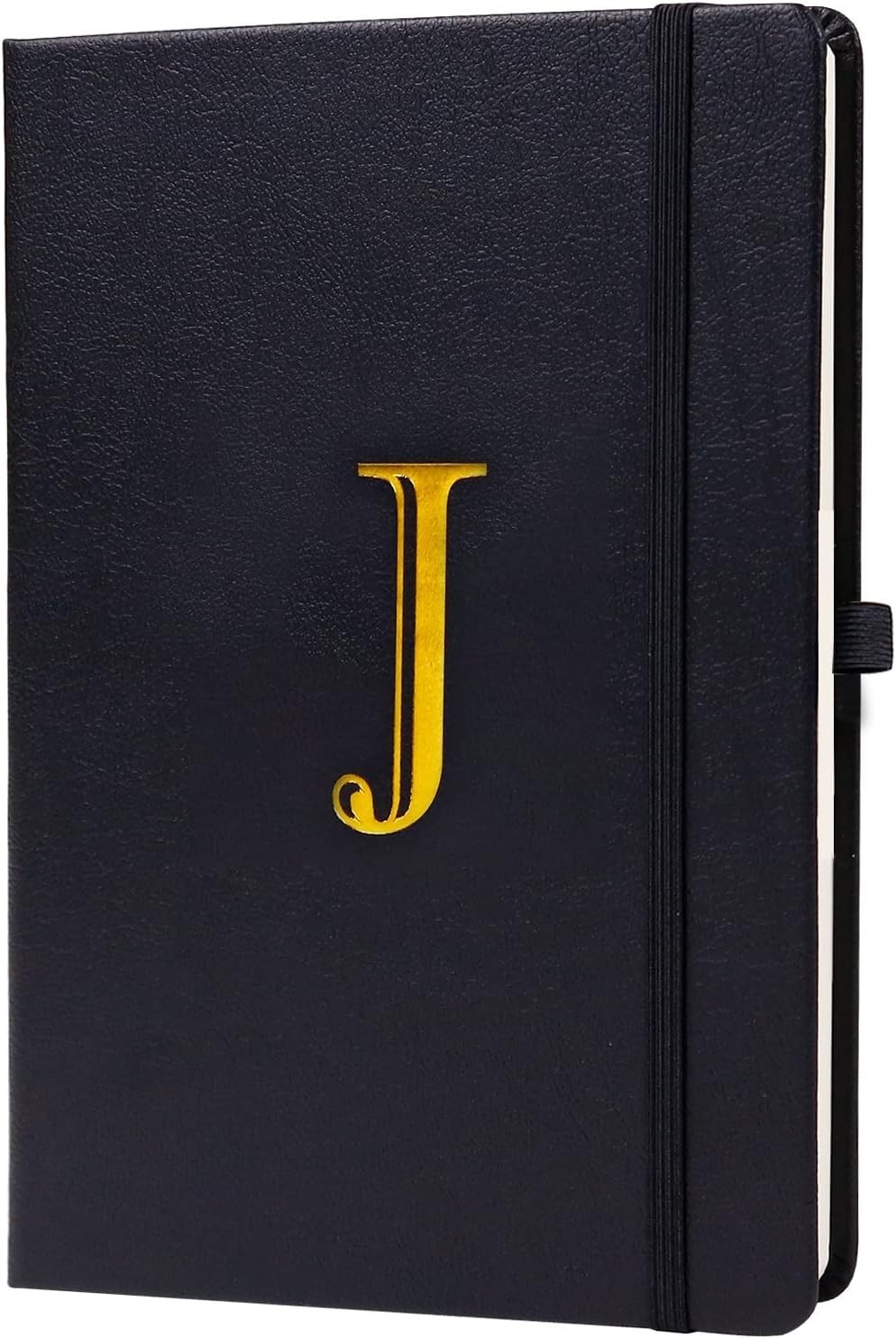 Elegant A5 Business Journal with Ribbon Bookmark & Custom Initials – 200 Pages