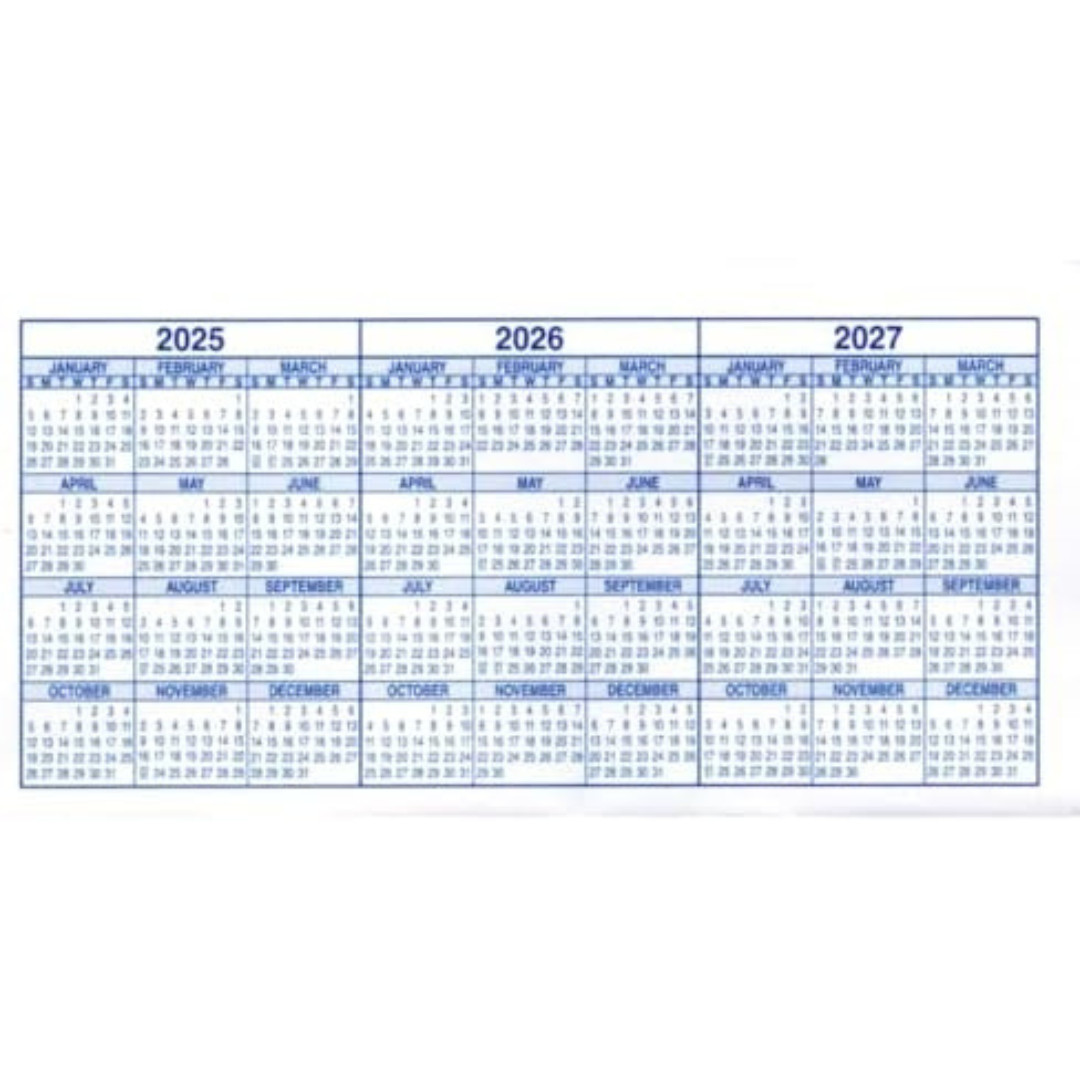 12 Checkbook Transaction Registers 2025-2026-2027 Calendars Check Book Bank …