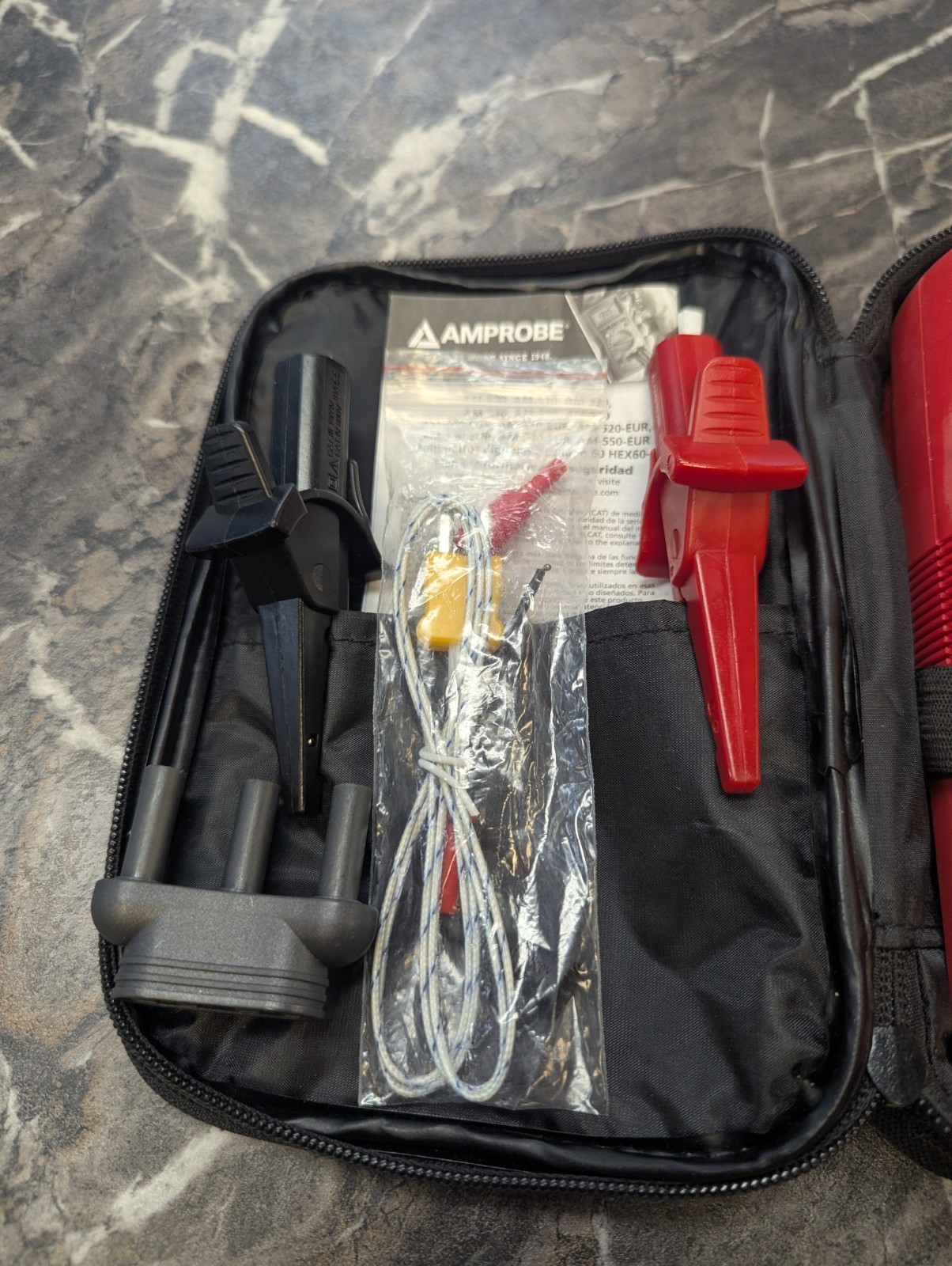 Amprobe AM-570 True RMS Industrial Digital Multimeter Tested Kit