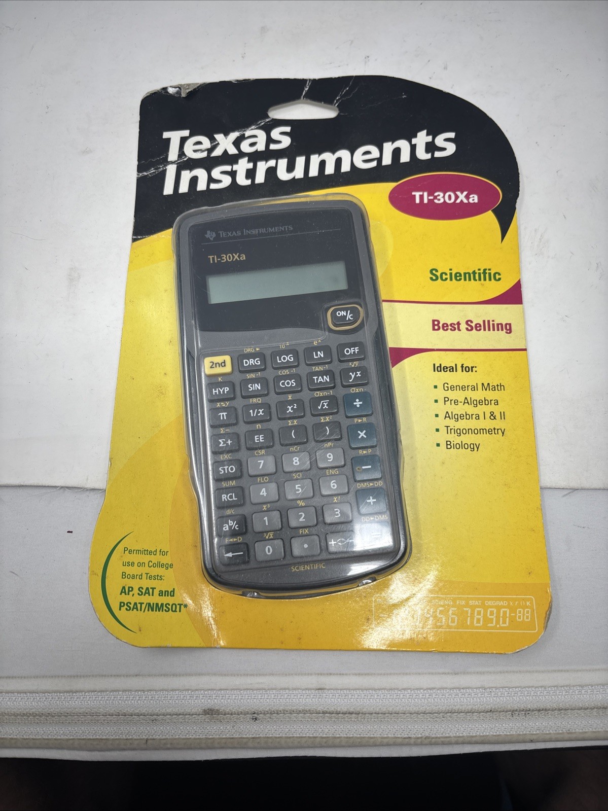 Texas Instruments TI-30Xa Scientific Calculator Brand New. Box Damage. Read