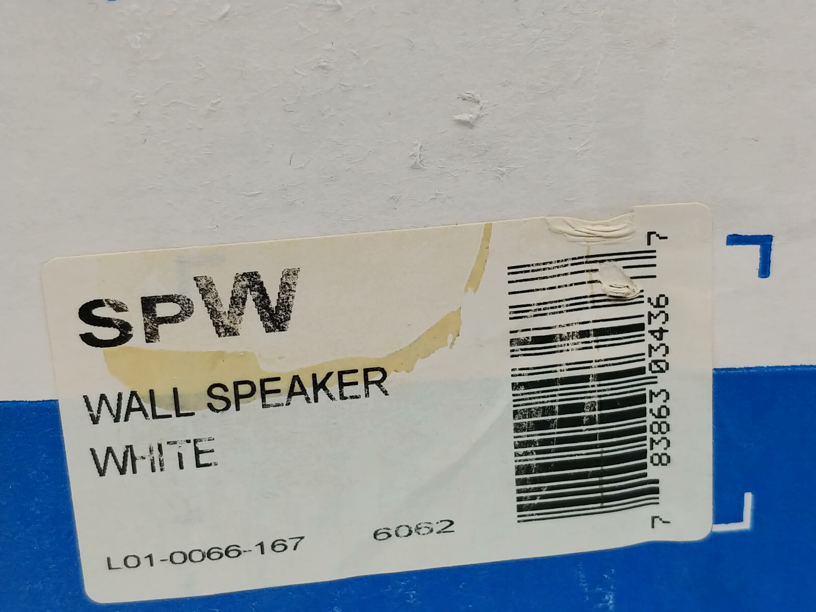 System Sensor SPW Wall Speaker White, NEW-Old Stock