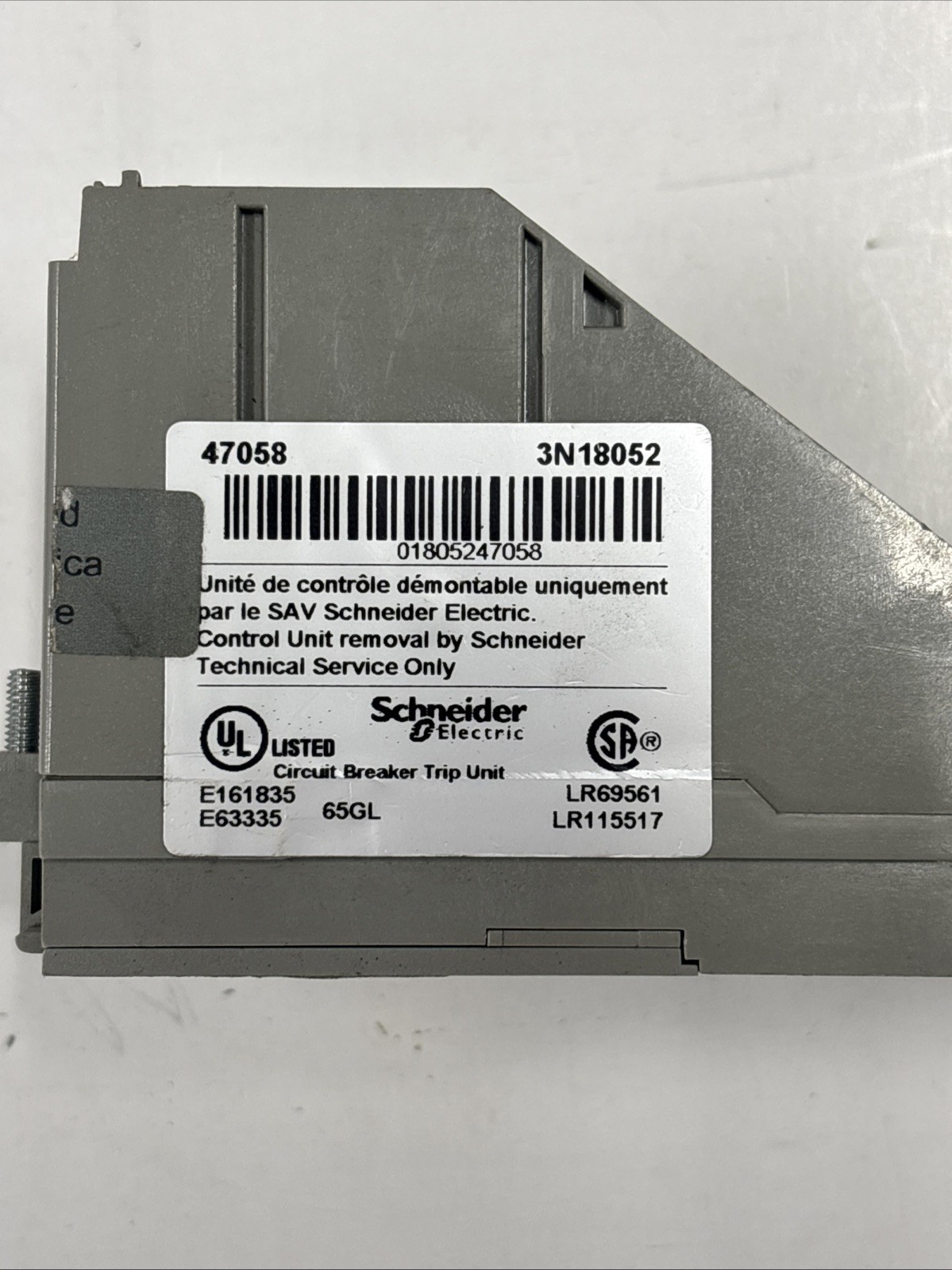 Schneider Electric/Square D M163A Micrologic 5.0P Trip Unit