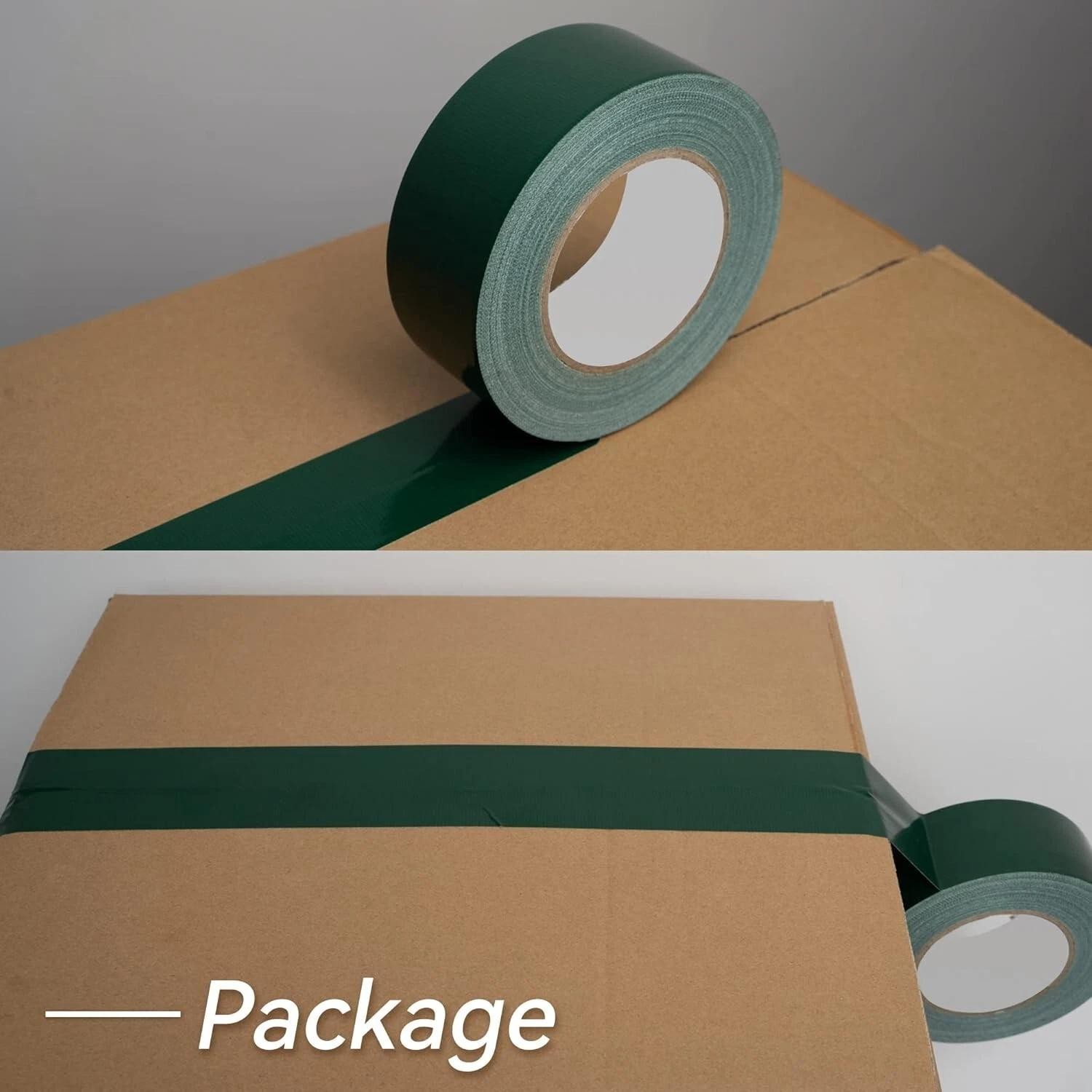 Dark Green Duct Tape- 2 inches x 45 Yards, Heavy Duty Duct Tape, Waterproof, NEW