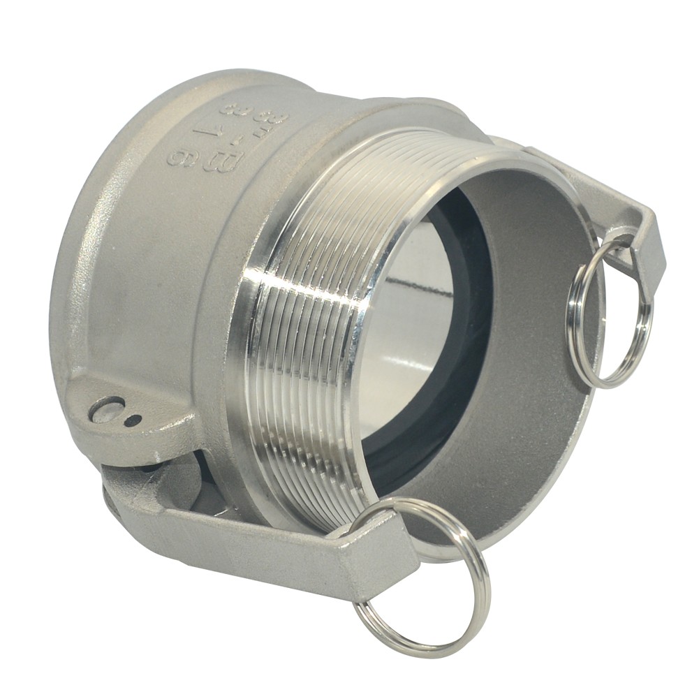 3″ 3 in Type B Camlock Female to Male NPT Stainless Steel 316 Pipe Fitting