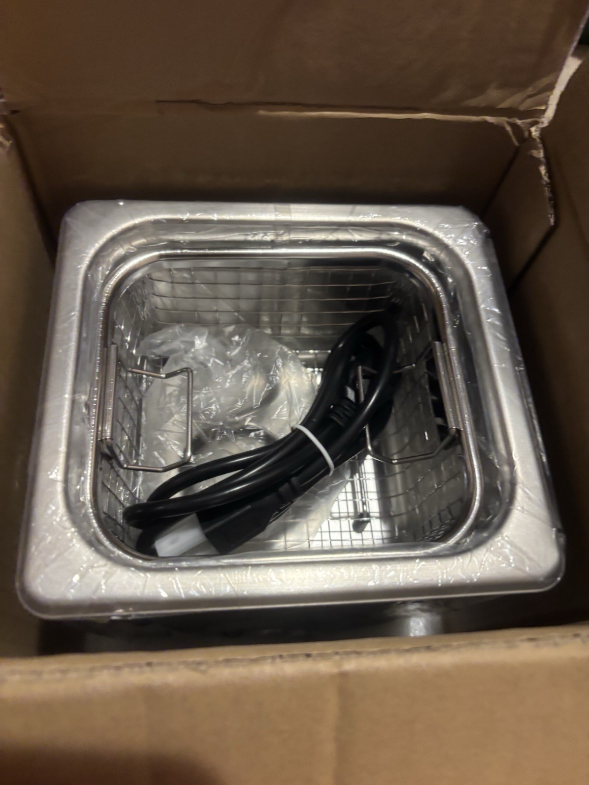 CREWORKS 2L JX-010S Ultrasonic Cleaner with Timer Heating Machine Sonic Cleaner