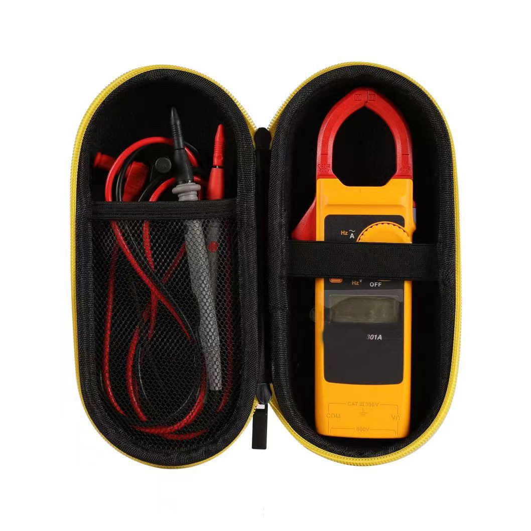 Portable Storage Bag Shockproof Carry Case for Fluke301A+/301B301C Clamp Meter