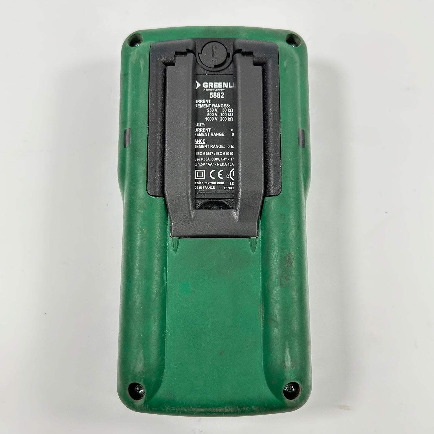 Greenlee Megometer Insulation Tester 5882