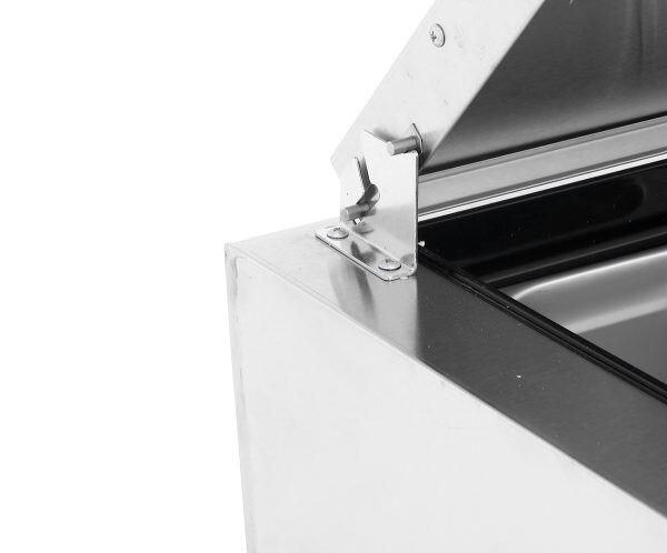 Atosa MSF8301GR 27″ 1 DOOR Sandwich Prep Refrigerator 8 of 1/6 pans on top
