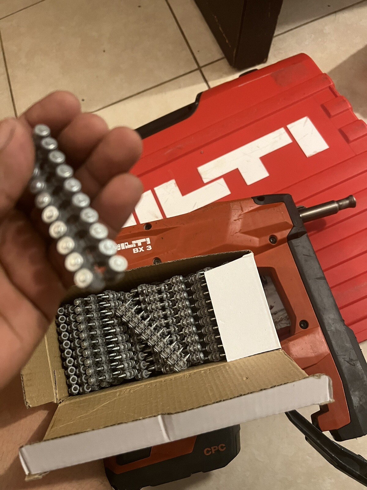 1000x Concrete Nails for Hilti Bx3 (19mm) -Pins For Hilti Bx3 Nailgun