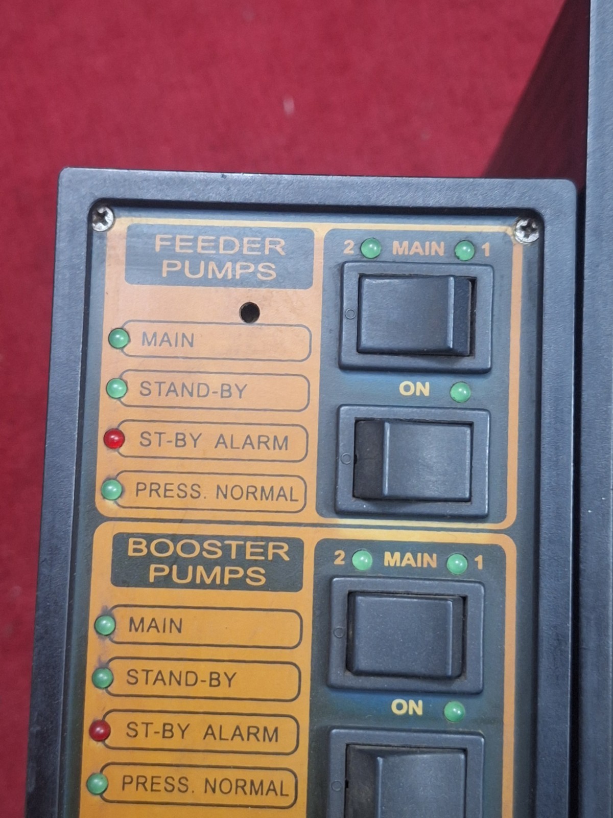 INELTEH Rijeka Croatia ITPC-FB Feeder & Booster Pump Controller 24V (Tested)