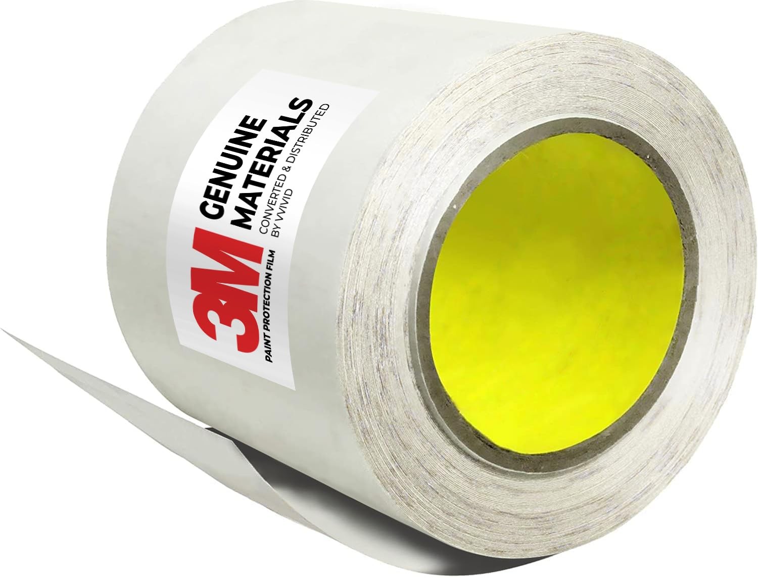 3M Clear Paint Protection Film Vinyl Wrap 6 Inch x 25 Inch Protective Covering