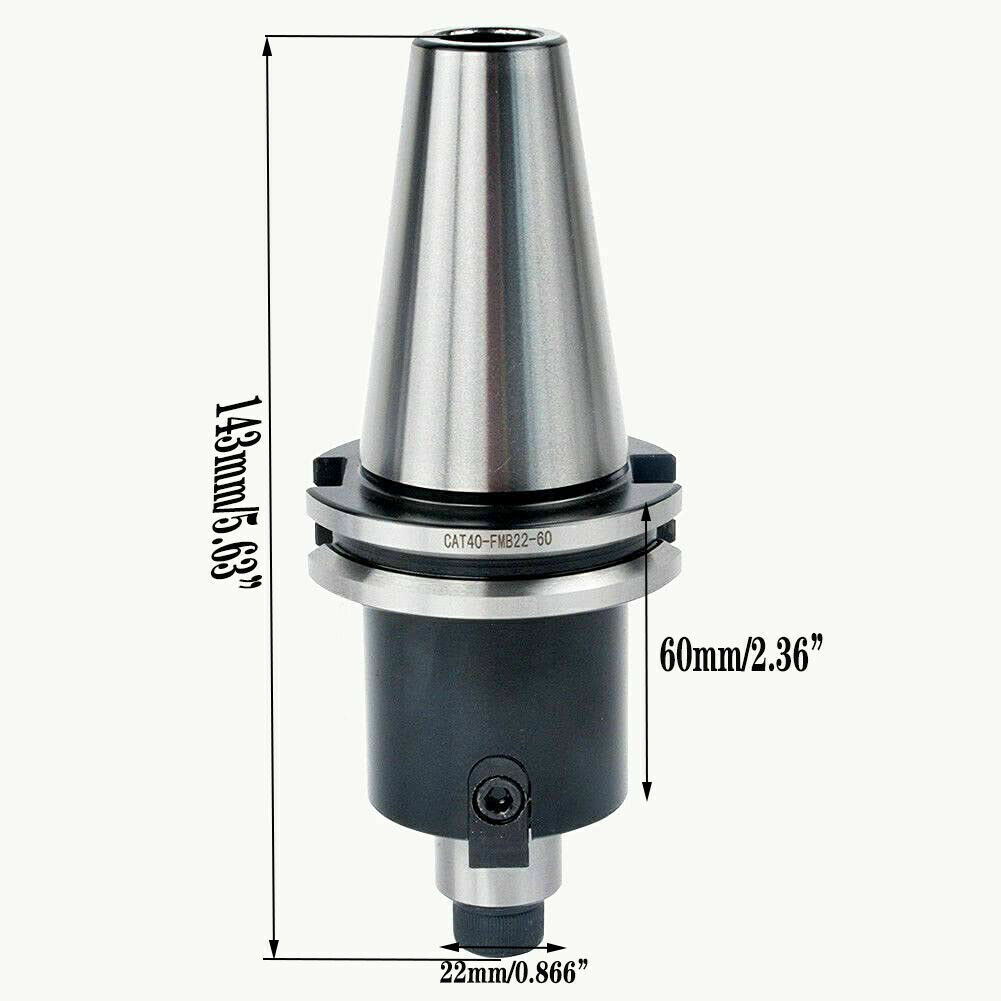 63mm 4-Flute KM12 63-22-4T Face Mill Cutter+ CAT40 FMB22 +10* SEKT1204 Inserts