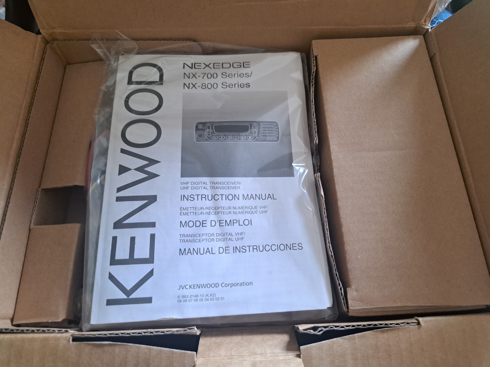 Kenwood NX-800 UHF Professional Mobile Radio Transceiver-See Details & Pictures
