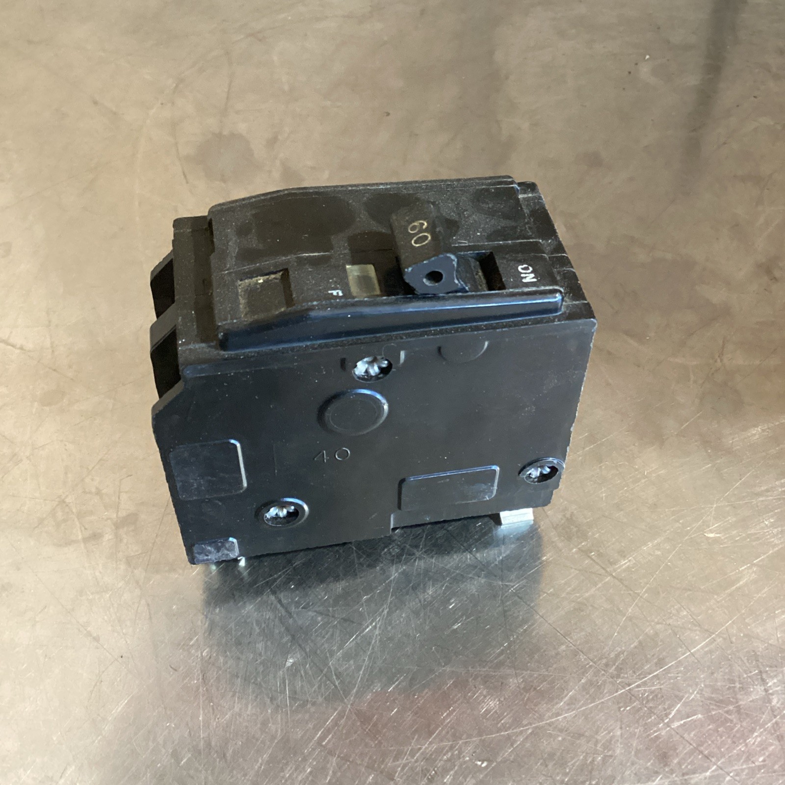 SQUARE D QO260 Circuit Breaker 60 Amp 2 Pole Black