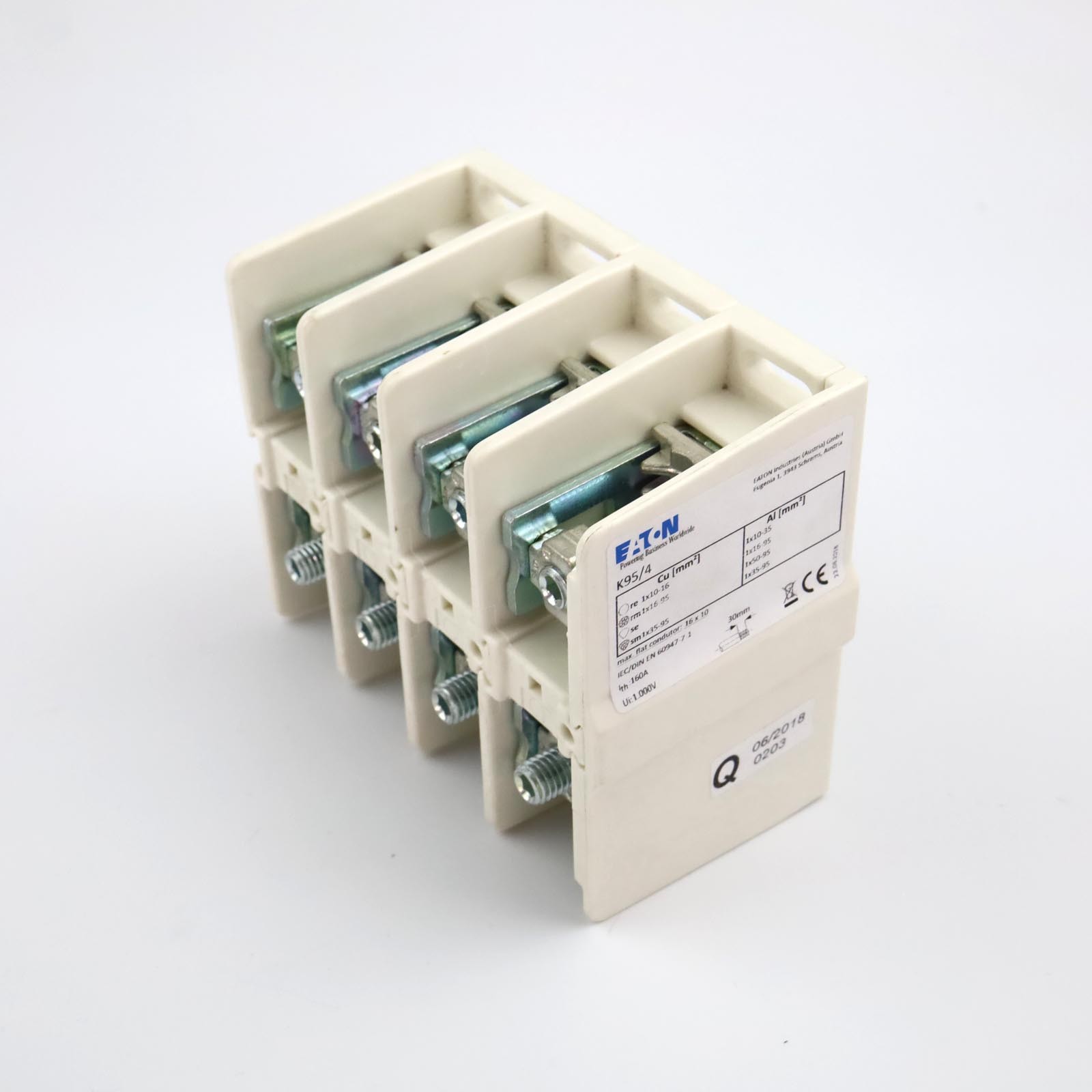 Eaton Terminal Block K95/4 27390 160A NOV