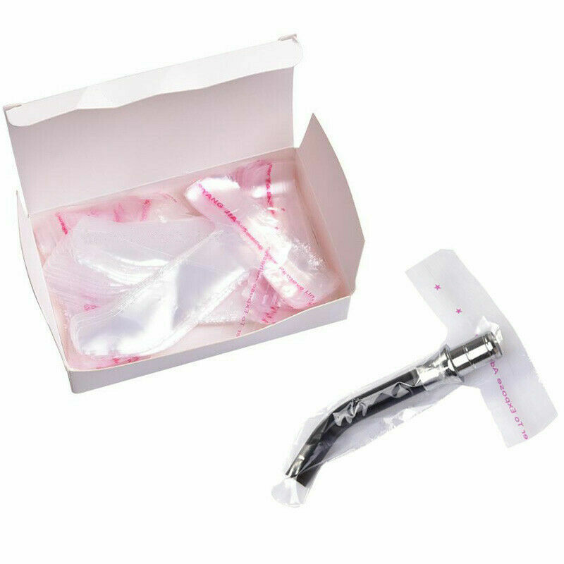 1000(5Boxes) Disposable Dental PE Curing Light Head Tips Sleeves Covers 4.33″X1″