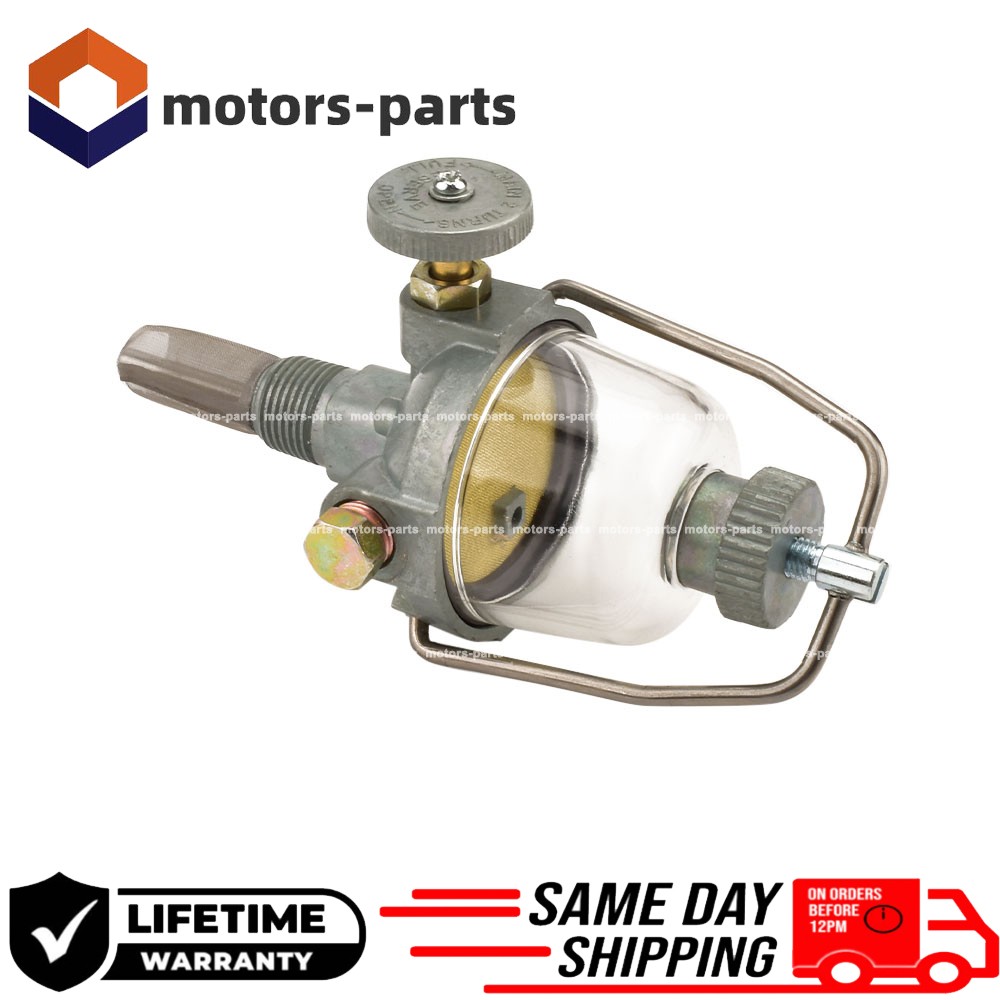 Fuel Sediment Bowl Gas w/ Shut Off For Ford NAA Jubilee 2N 8N 9N 2N9155B NAA9155