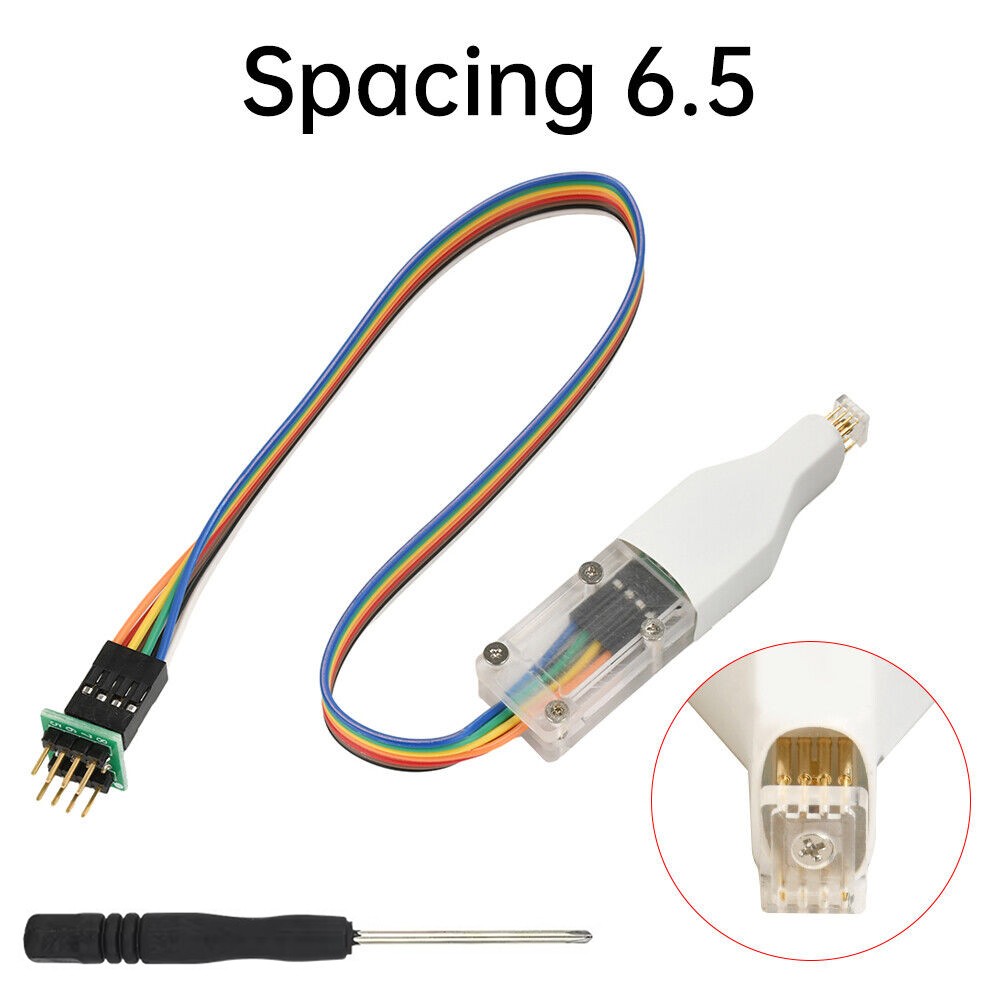 For Program SOP8/WSON8/QDFN8 SPI Adapter Clip Pin Flash on Chip Read＆Write Probe
