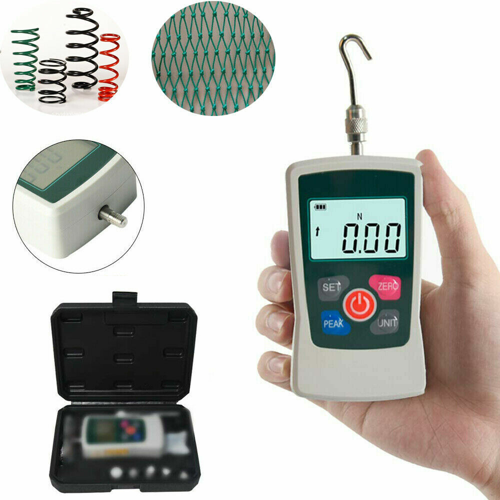 Digital Dynamometer Force Gauge Push Pull Meter with 3N 0.3kg 0.65Lb 10.8Oz