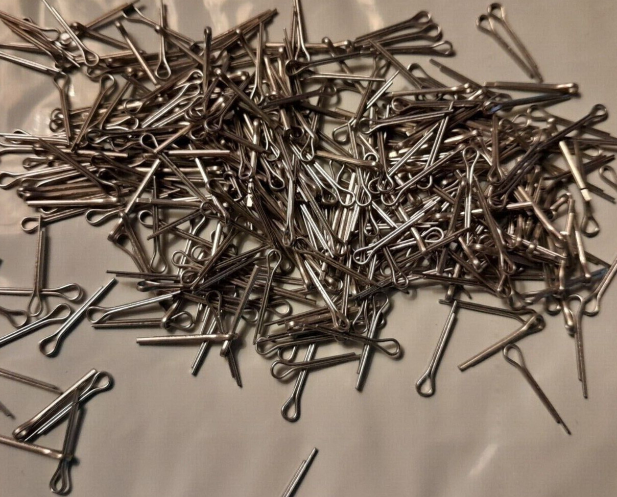 1/32″ X 5/16″ Cotter Pins, Extended Prong, Chisel Point, zinc finish CHOOSE QTY