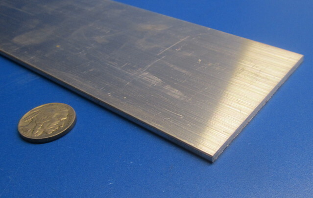3003 H14 Aluminum Bar, 1/8″ (.125″) Thick x 3.00″ Wide x 12″ Length