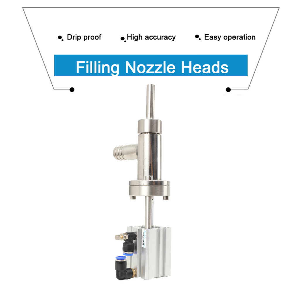1000ml Anti-Drip Filling Nozzle Head For Liquid Paste Filling Machine Head 12mm