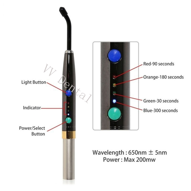 Dental Diode Laser System Cordless Wireless laser Pen soft tissue Perio Endo