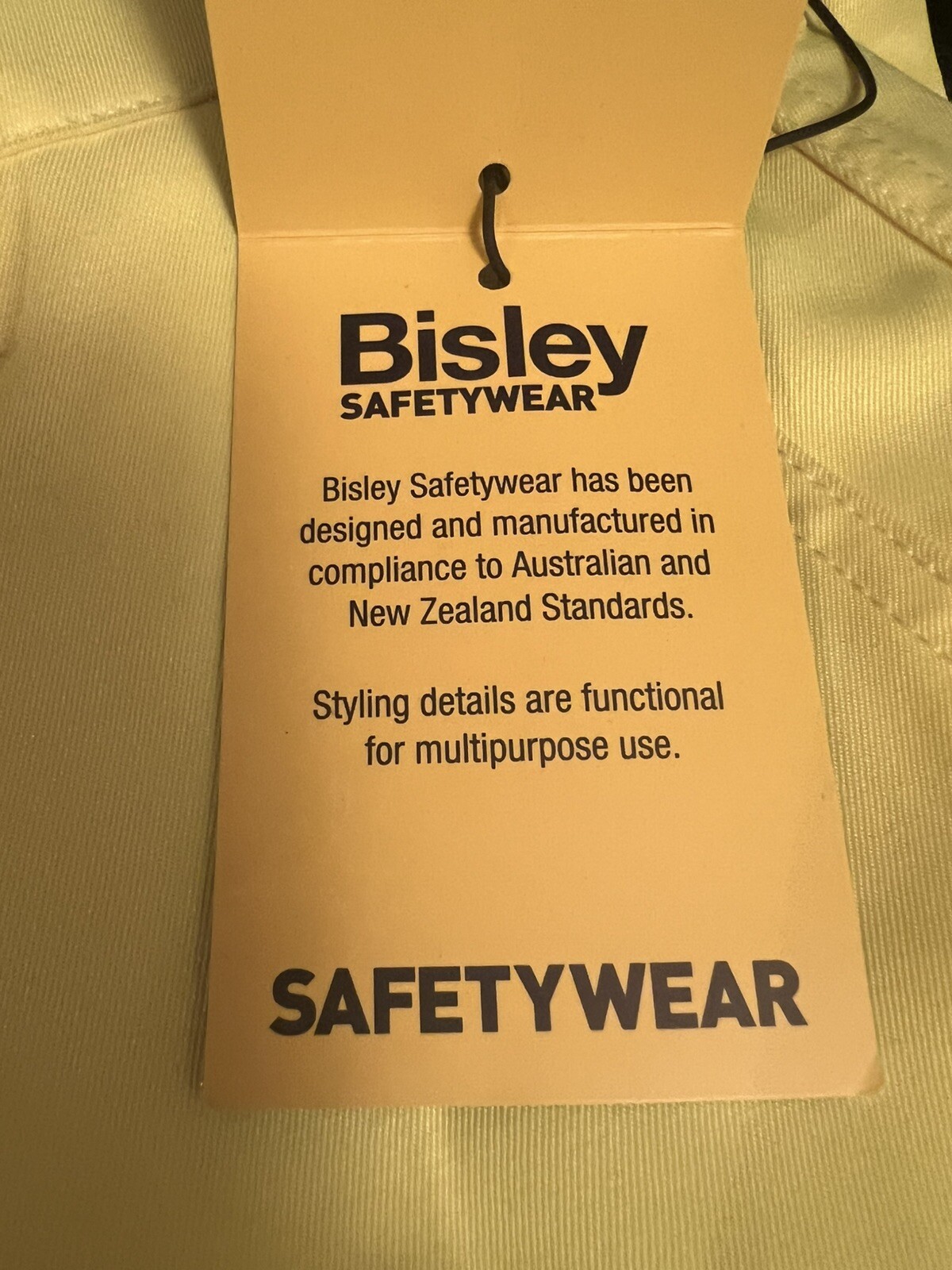 Bisley Women’s Hi Vis Cargo Work Pants Sz 10 NEW