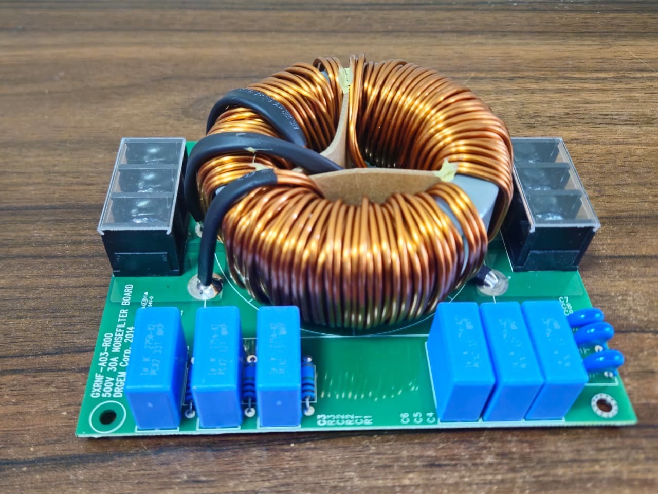 DRGEM CXRMF-A03-800 500V 30A Noise Filter Board Toroidal Choke XRay Machine Part