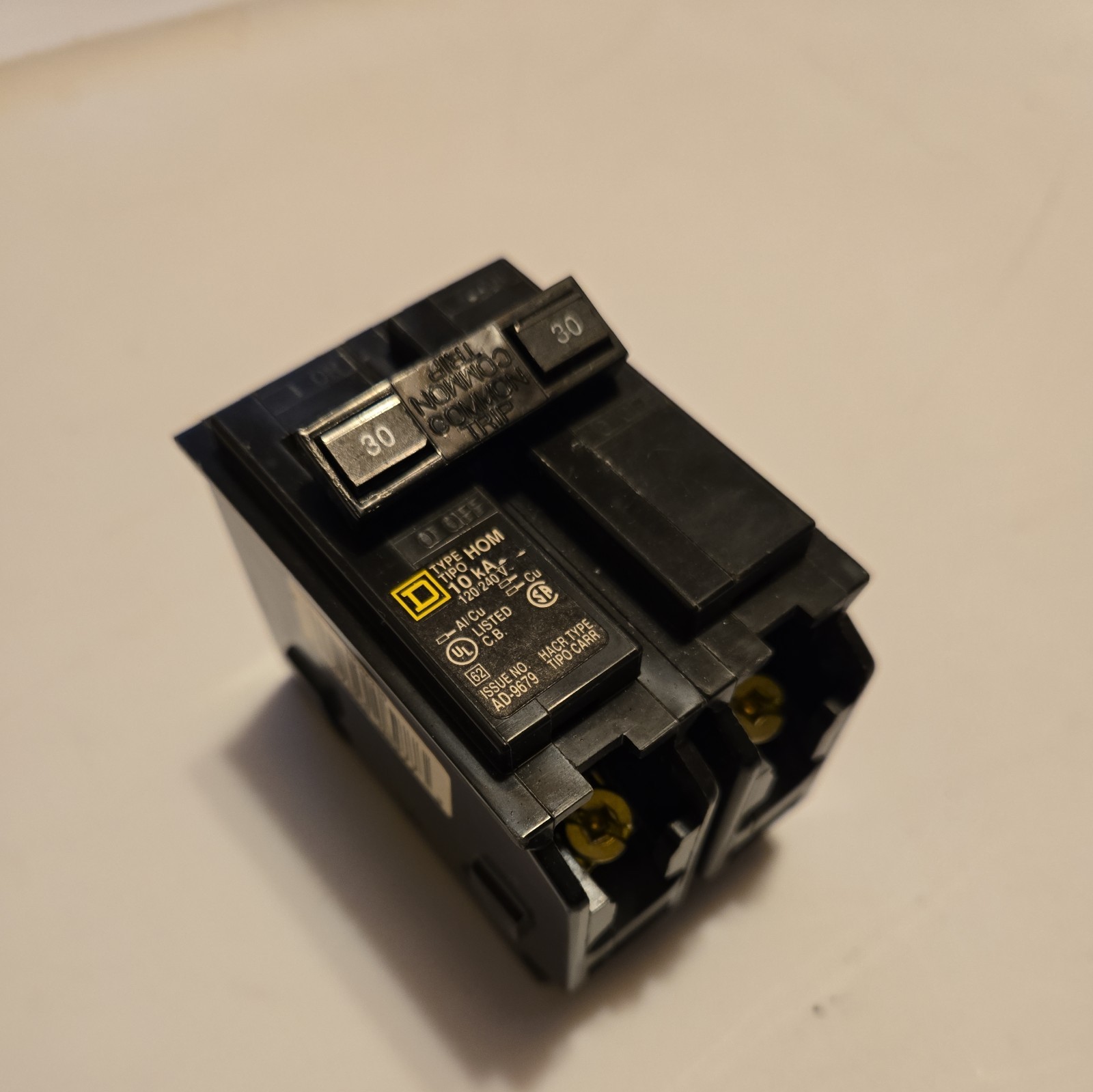 Square D Homeline 30 Amp 2 Pole Circuit Breaker HOM230