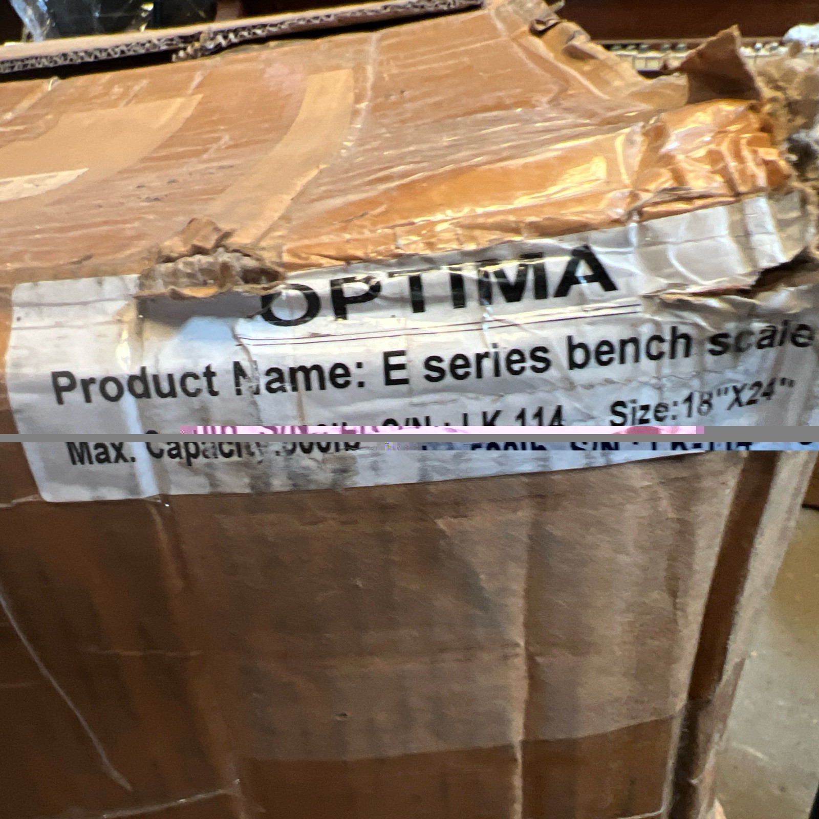 Prime OP-915SS Wash Down Bench Scale 18″ x 24″ 500 lb NTEP Legal for Trade IP67